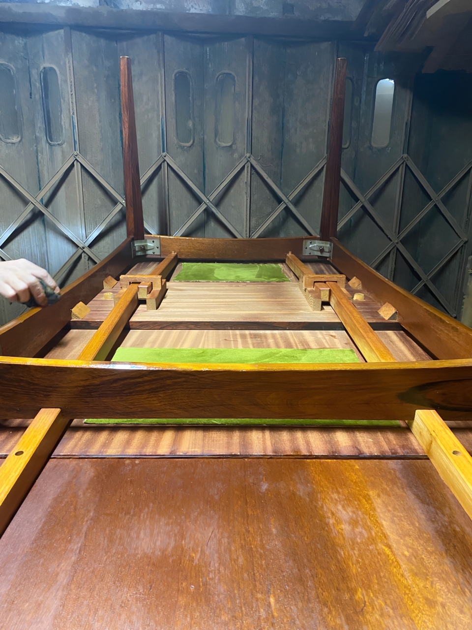 Estrutura e sistema de mesa